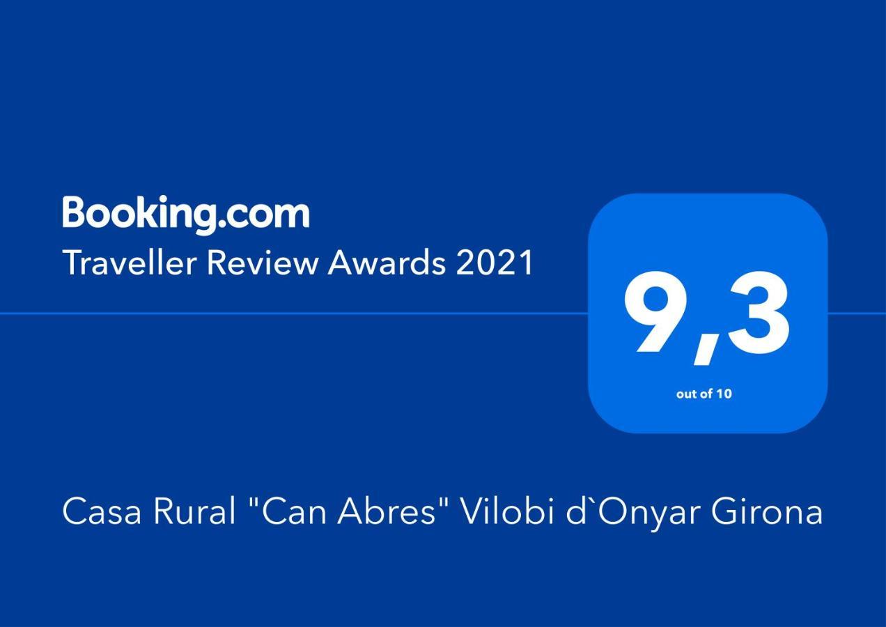 Casa Rural "Can Abres" Vilobi D'Onyar Girona Viloví de Oñar Exteriör bild